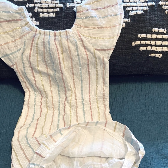 Metallic Stripe Gymboree Summer Dress